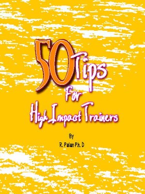 cover image of 50 Tips for High Impact Training